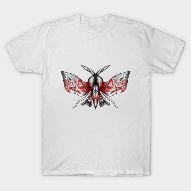 Mystic moth T-Shirt by 2SUNS